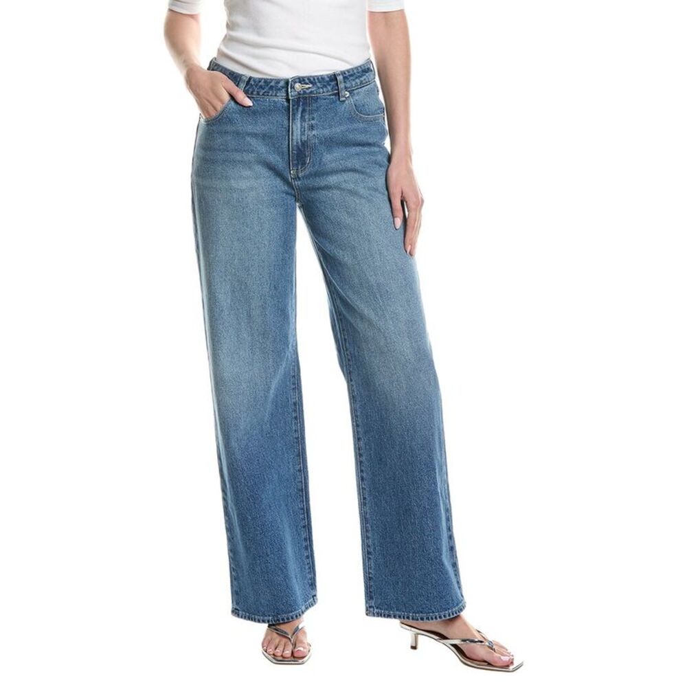 ROLLA'S Women's Light Blue Wide Leg Jeans